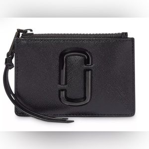Marc Jacobs-TheSnapshot DTM Top Zip Multi Wallet-black